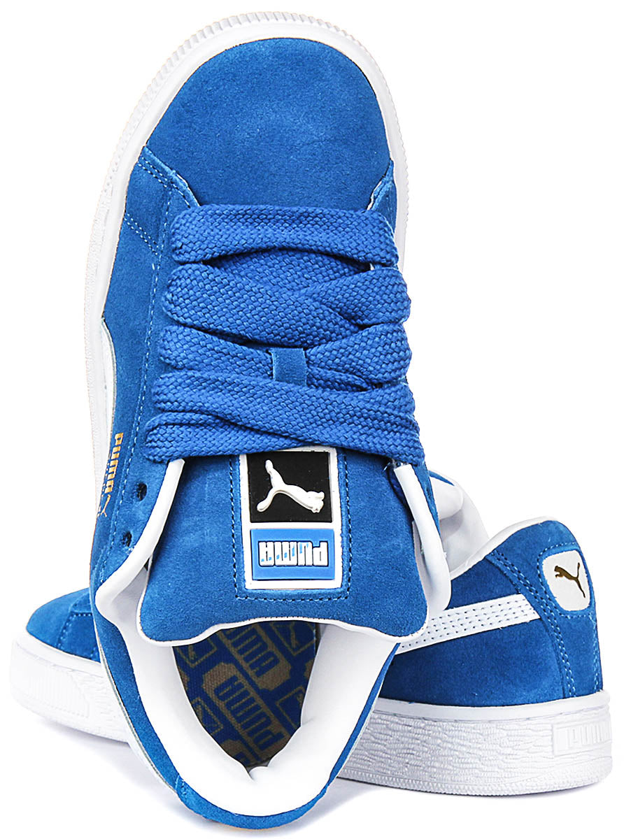 Puma Suede XL JR in blu reale per junior