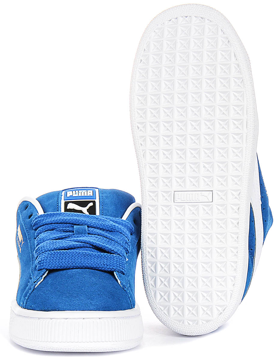 Puma Suede XL JR in blu reale per junior