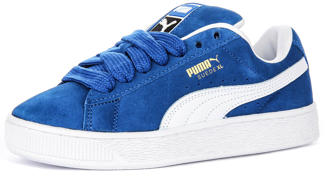 Puma Suede XL JR in blu reale per junior