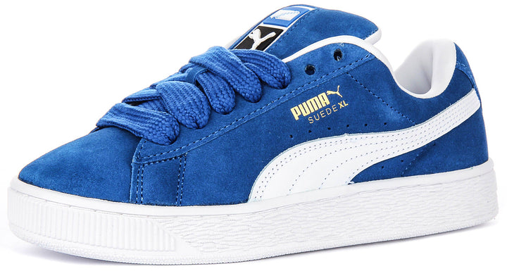 Puma Suede XL JR in blu reale per junior