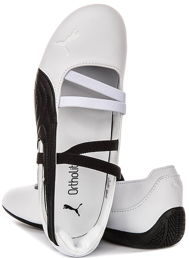 Puma SC Ballet Leather in Bianco per Donna